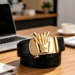 Custom Logo Ratchet Belt Wholesale - Premium Food & Beverage Uniform Accessories | Corporate & VIP Gifts DC-86121 - Image 6