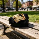 Customized for clubs and groups  Basketball-themed men's automatic buckle belt  DC86134 - Image 6