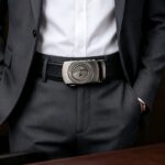 Custom Golf Automatic Buckle Belts Wholesale | Personalized Men's Ratchet Belts Manufacturer DC86117 - Image 4