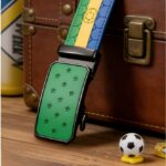 Custom Soccer Theme Automatic Buckle Belt | Quiet Luxury Brazil Style Leather Belt Wholesale - DC86113 - Image 8