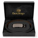 Wholesale Men's Genuine Leather Ratchet Belt - DC-8695 Automatic Buckle - Image 7
