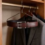 Wholesale Men's Diamond Pattern Automatic Belt 86102 - Premium Leather Ratchet Dress Belt Supplier - Image 15