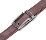 Wholesale Men's Diamond Pattern Automatic Belt 86102 - Premium Leather Ratchet Dress Belt Supplier - Image 11