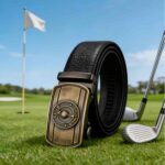 Custom Golf Club Automatic Belt Wholesale Men's Leather Ratchet Belts Bulk | Bonitogo DC86115 - Image 2