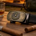 Custom Golf Club Automatic Belt Wholesale Men's Leather Ratchet Belts Bulk | Bonitogo DC86115 - Image 13