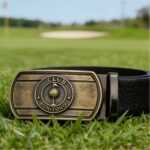 Custom Golf Club Automatic Belt Wholesale Men's Leather Ratchet Belts Bulk | Bonitogo DC86115 - Image 14