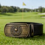 Custom Golf Club Automatic Belt Wholesale Men's Leather Ratchet Belts Bulk | Bonitogo DC86115 - Image 3