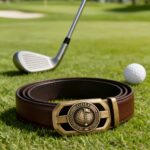Custom Golf Club Automatic Belt Wholesale Men's Leather Ratchet Belts Bulk | Bonitogo DC86115 - Image 8