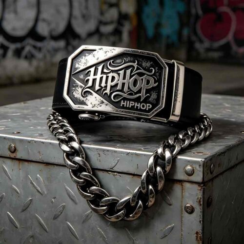 Hip-Hop Style Ratchet Belt