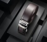 Wholesale Business Men's Ratchet Belt Genuine Leather Automatic Buckle - DC8684 - Image 4