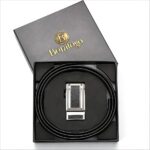 Wholesale Business Men's Ratchet Belt Genuine Leather Automatic Buckle - DC8684 - Image 5
