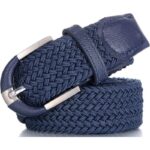 Wholesale Men's Elastic Fabric Belt - Premium Braided Stretch Belts for Golf Clubs DC-86100 - Image 18