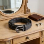 Wholesale Men's Elastic Fabric Belt - Premium Braided Stretch Belts for Golf Clubs DC-86100 - Image 2
