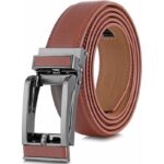 Wholesale Men's Imitation Pin Buckle Ratchet Belt Leather Factory Bulk - DC-86104 - Image 5
