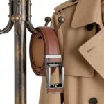Wholesale Men's Imitation Pin Buckle Ratchet Belt Leather Factory Bulk - DC-86104 - Image 6