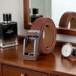 Wholesale Men's Imitation Pin Buckle Ratchet Belt Leather Factory Bulk - DC-86104 - Image 8