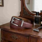 Wholesale Men's Ratchet Leather Belt DC-8690 | Bonitogo - Image 7