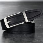 Motorcycle Biker Leather Belt