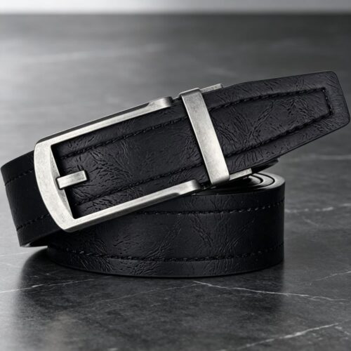 Motorcycle Biker Leather Belt