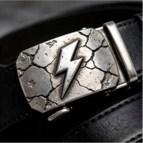 Retro Rock Lightning Belt