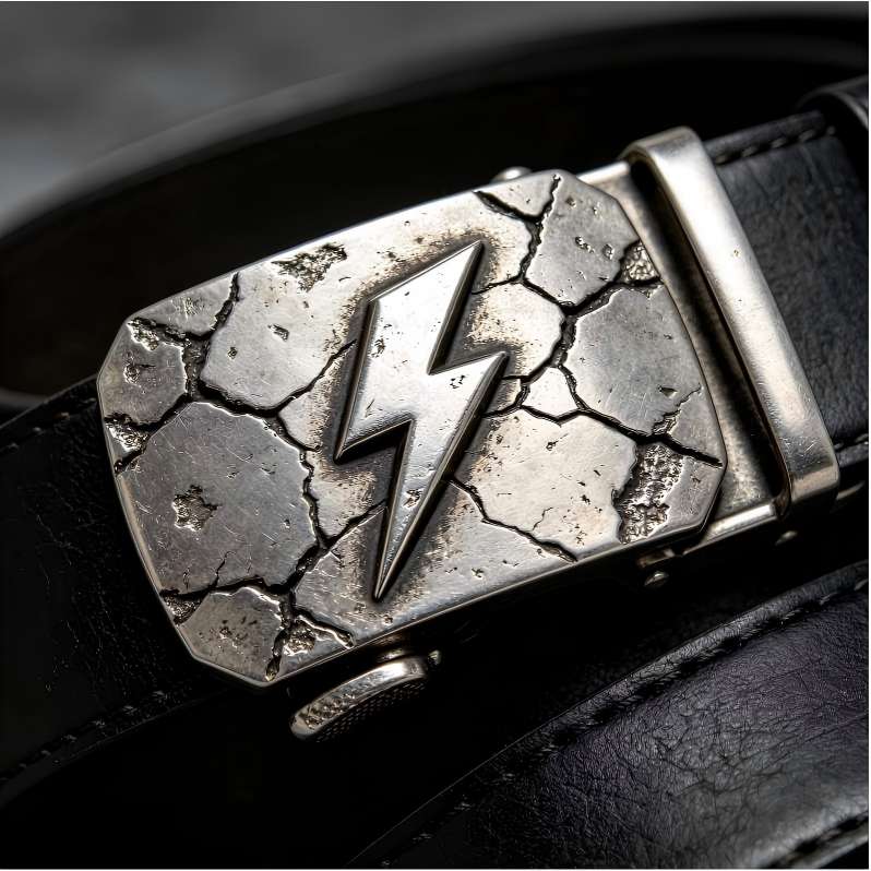 Retro Rock Lightning Belt
