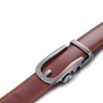 Wholesale Retro Men's Ratchet Belt Genuine Leather Luxury Automatic Belt DC8692 - Image 3