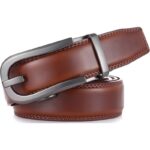 Wholesale Retro Men's Ratchet Belt Genuine Leather Luxury Automatic Belt DC8692 - Image 6