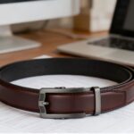 Wholesale Men's Leather Ratchet Belt - Minimalist Sliding Buckle | Bonitogo DC8693 - Image 11