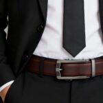 Wholesale Men's Leather Ratchet Belt - Minimalist Sliding Buckle | Bonitogo DC8693 - Image 9