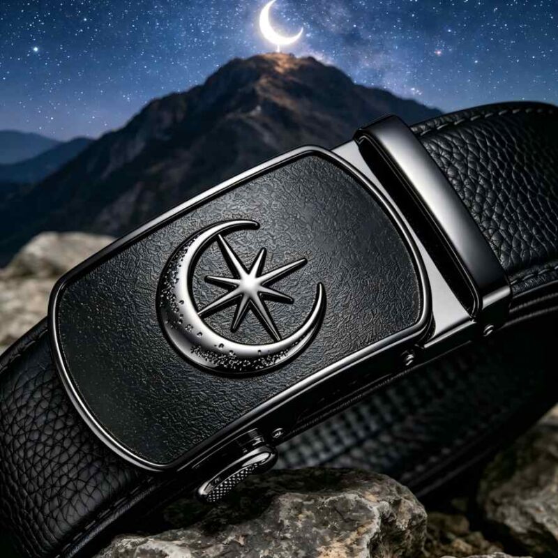Star and Moon Ratchet Belt