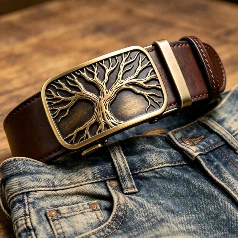 Tree of Life Ratchet Belt