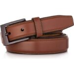 Wholesale Minimalist Men's Leather Belt with Alloy Buckle – Bulk Premium Casual Dress Belts DC8681 - Image 19