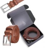 Wholesale Minimalist Men's Leather Belt with Alloy Buckle – Bulk Premium Casual Dress Belts DC8681 - Image 9