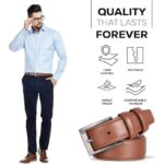 Wholesale Minimalist Men's Leather Belt with Alloy Buckle – Bulk Premium Casual Dress Belts DC8681 - Image 16