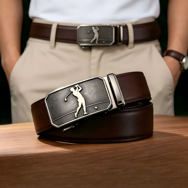custom golf ratchet belt wholesale