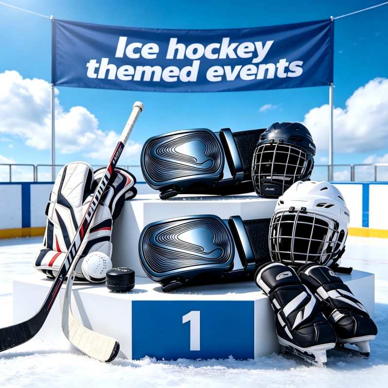 custom ice hockey belt
