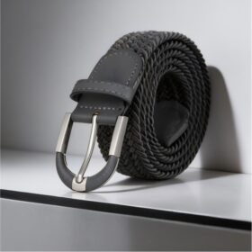 elastic braided golf belt
