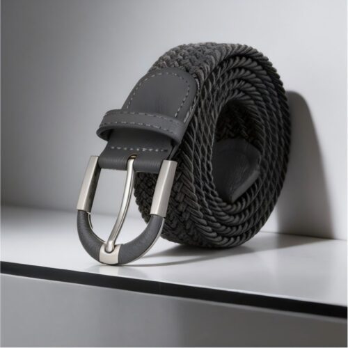 elastic braided golf belt