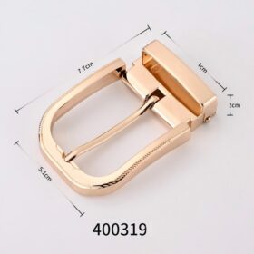 Wholesale Men's 4.0CM Pin Clip Buckle, Business Casual, Versatile Genuine Leather Belt Buckle 400402 - Image 5
