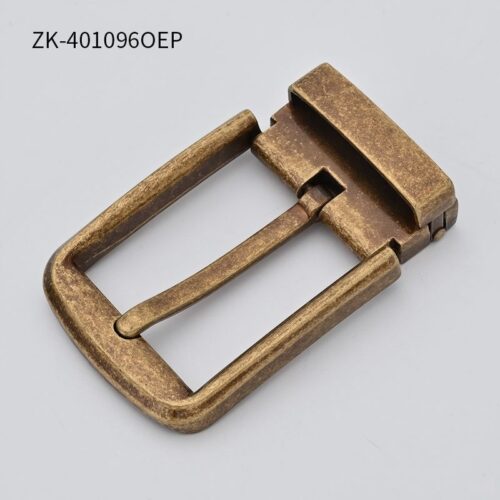 4.0cm Men's Alloy Pin Buckle for Belts – Wholesale Versatile Buckle for Business-Casual Trousers 40400