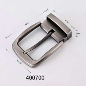 Wholesale Men's 4.0CM Pin Clip Buckle, Business Casual, Versatile Genuine Leather Belt Buckle 400402 - Image 6