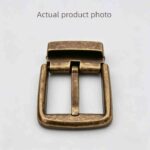 4.0cm Men's Alloy Pin Buckle for Belts – Wholesale Versatile Buckle for Business-Casual Trousers 40400 - Image 2