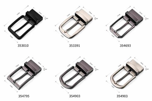 High-end 3.5cm Reversible Pin-Buckle Belt – Casual & Stylish – Double-Sided Genuine Leather 353354 - Image 4