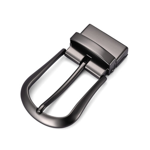 Men's 3.5cm Reversible Alloy Pin/Swivel Buckle – Premium Business-Casual Style 353
