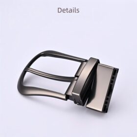 Men's 3.5cm Reversible Alloy Pin/Swivel Buckle – Premium Business-Casual Style 353 - Image 3