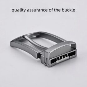 Men's 3.5mm Alloy Perforated Belt Buckle for Commute - Casual and Versatile Style  352 - Image 2
