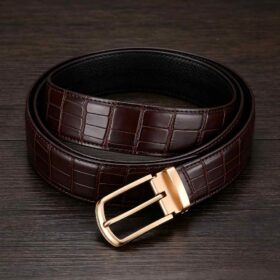 Men's 3.5mm Alloy Perforated Belt Buckle for Commute - Casual and Versatile Style  352 - Image 5