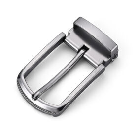 Men's 3.5mm Alloy Perforated Belt Buckle for Commute - Casual and Versatile Style  352