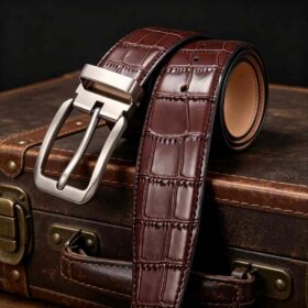 07-Men's Belt Buckle (1.2-inch30mm pin buckle) — Fits straps 2.7–2.95cm wide 30-X - Image 5