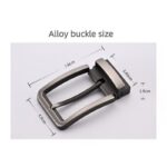 Wholesale Men's Business Pin-Buckle Belt – Premium "Quiet Luxury" Style (Model 350351) - Image 5